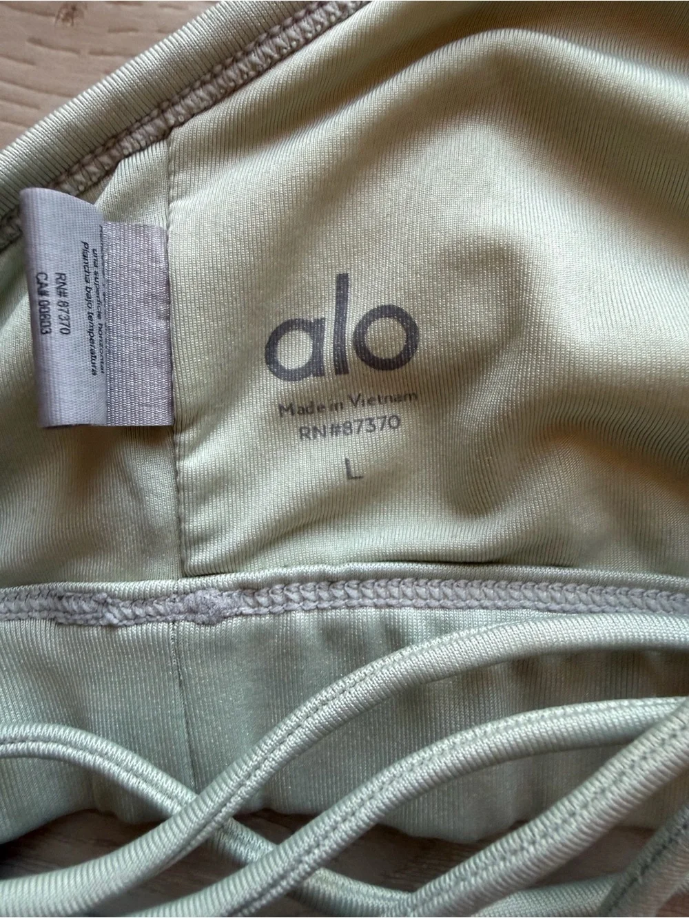 Light Alo Sage Bra - Sunny Strappy Bra